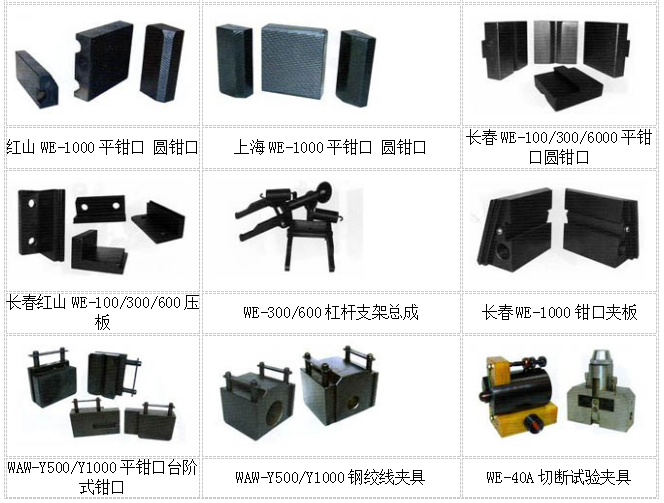 濟(jì)南試驗機廠試金試驗機配件